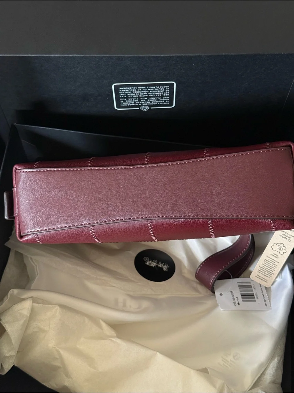 Coachtopia Small Slouchy Shoulder Bag (Alter Ego) Merlot Multi - NWT